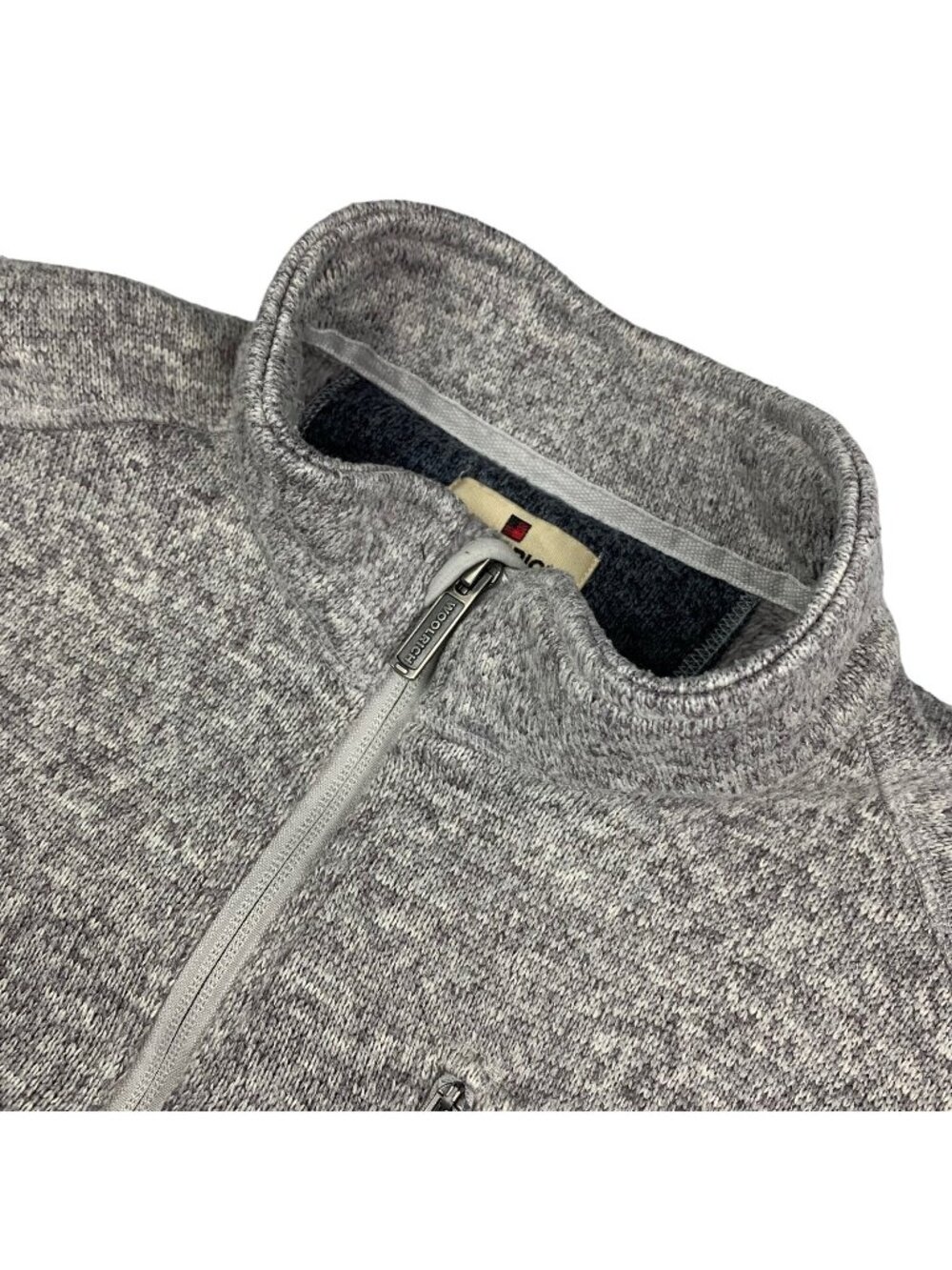 Woolrich Men’s 1/4 Zip Pullover Sweater Beige/Gray • XL